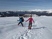 Salita invernale al Rifugio Magnolini, Monte Alto, Pian de la Palù, Pian del Termeen e Monte Pora il 27 febbraio 2010 - FOTOGALLERY